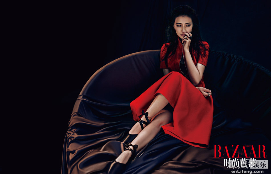 高圆圆时尚大片曝光 没有明天的人才怕今天犯