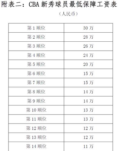 CBA选秀办法出炉:状元秀年薪30万 最低10万|