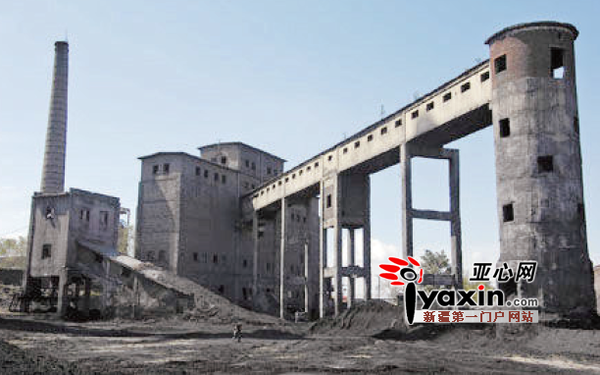 8层楼高的洗煤车间，见证了一号立井的繁荣与落寞。资料图片