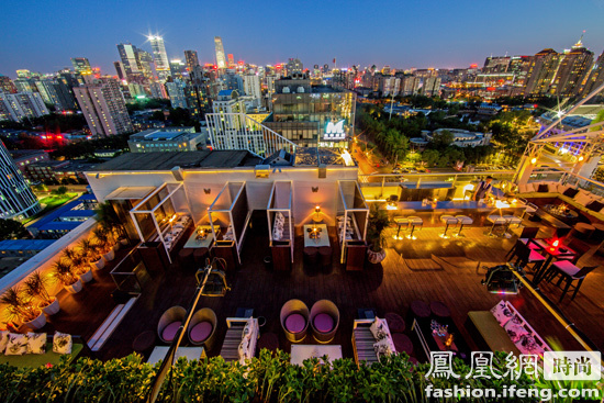 北京Vplus Lounge'Love in the air'露台开幕