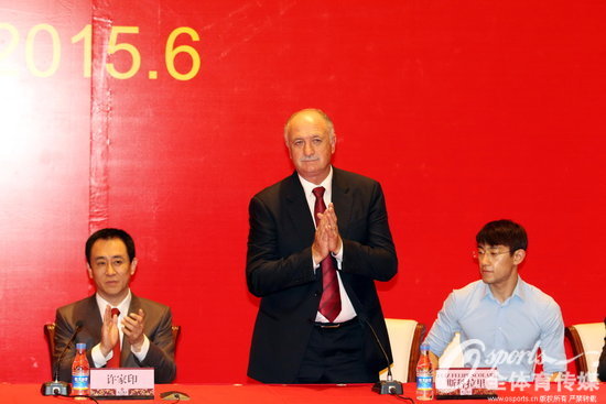 组图:斯科拉里正式出任广州恒大队主教练|主教