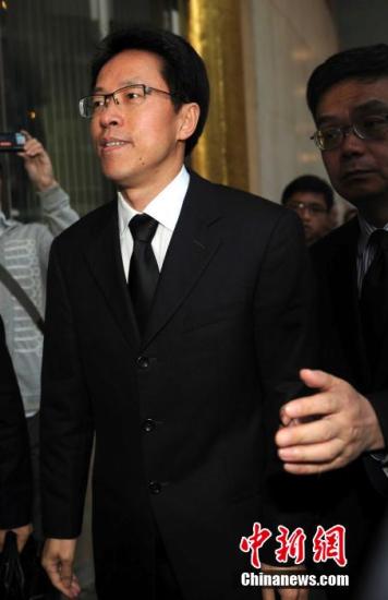 原标题:香港中联办主任张晓明与立法会建制派