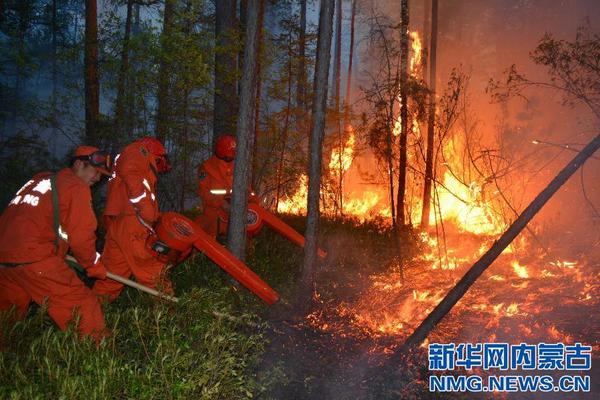内蒙古大兴安岭北部原始林区突发森林火灾|内