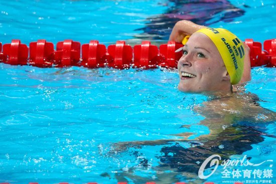 世锦赛 瑞典名将破100米蝶世界纪录夺冠 陆滢