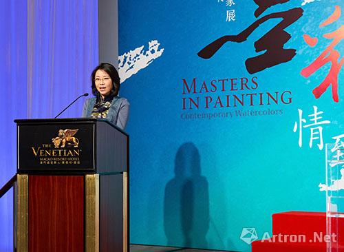 弘宝博艺文化有限公司董事总经理常红致辞