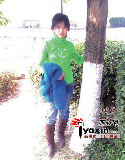 2007年，17岁的金萍在温州打工。图/本人提供