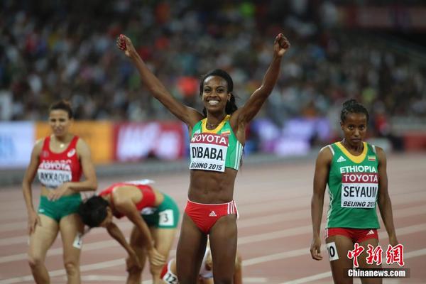 北京田径世锦赛女子1500米决赛 迪巴巴夺得冠