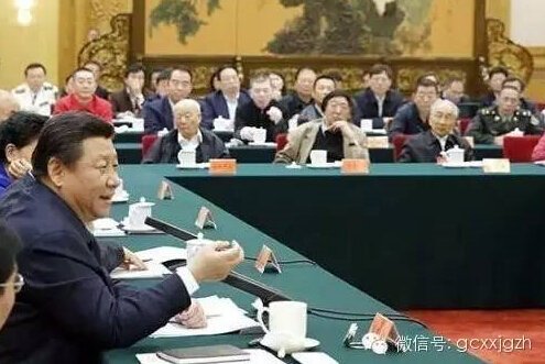 　　习近平在文艺工作座谈会上讲话
