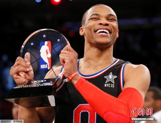 威少自曝夺全明星MVP动力:因打赌给朋友签名