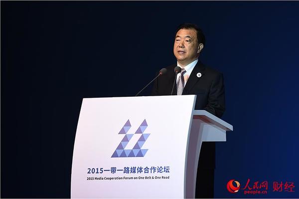 甘肃省委书记王三运发言(人民网 于凯摄)