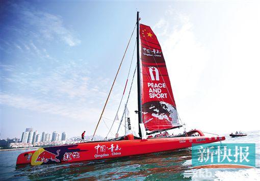 ■郭川回到青岛与家人团聚。