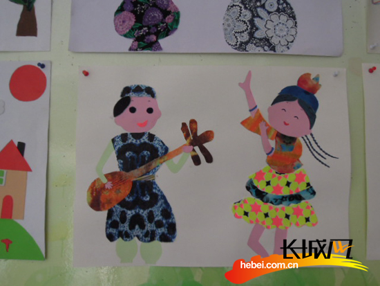 沧州开展"创意布贴画 扮靓绿色校园"暑期实践活动