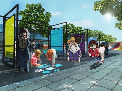 "第二届798国际儿童艺术节"798艺术区"十一"开幕