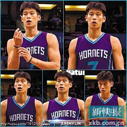 ■亮相昨日季前赛的造型。