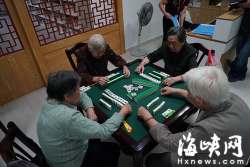 福州最高龄牌友 加起来346岁 打麻将是养生秘