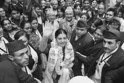  尼泊尔 选出 首位女总统 |毛主义| 尼泊尔 _凤凰资讯