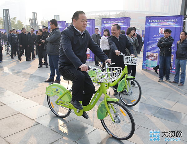 安阳3500辆公共自行车正式投入使用|拥堵|城市