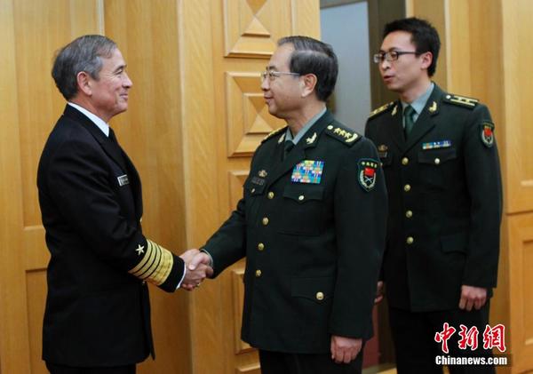房峰辉与美军太平洋司令在北京举行会谈|美军