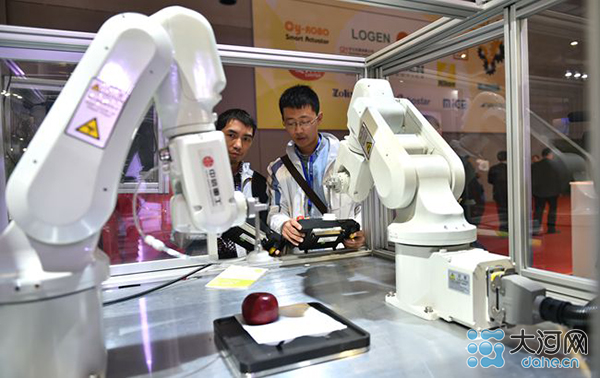 中信重工高起点进军机器人产业 开启智能矿山