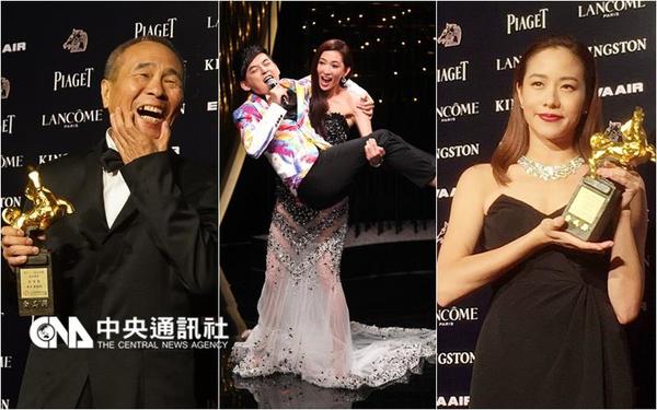侯孝贤获最佳导演奖，林嘉欣以《百日告别》获颁最佳女主角。（图片来源：台“中央社”）