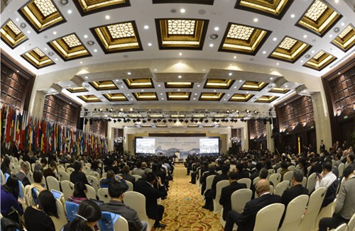 2014年11月19日拍，为期三天的首届世界互联网大会在浙江乌镇开幕。（资料图）