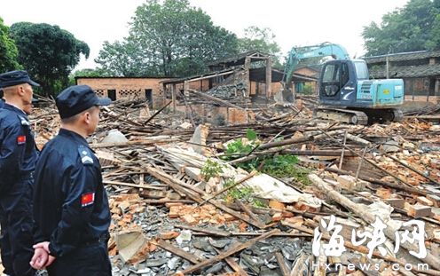 福州闽江畔再拆猪场 上街规模猪场已全部拆除