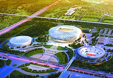 海峡奥体中心建设的背后有着福建银行业的大力支持。