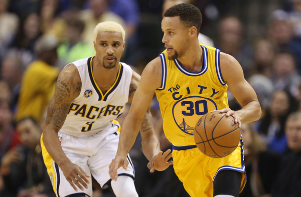 NBA 汤普森39分库里29+10 勇士胜步行者豪取