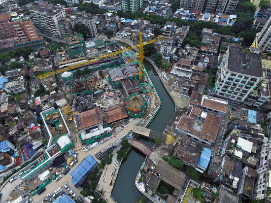 是广州市重点文化建设项目,位于恩宁路旧城改造地块