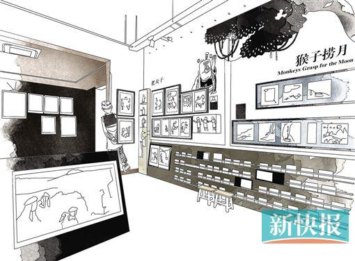 ●博物馆的第三个展厅是小人书的世界,为了增加场景的活跃性,还特意摆放了一些小板凳,力图重现当年全民阅读小人书的情景。