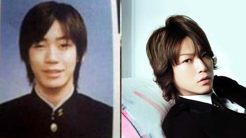 　　日本著名男演员龟梨和也的“阴柔渐变”（网络资料图）