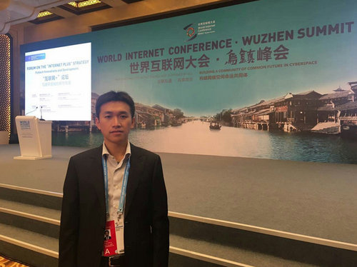 图：一亩田集团CEO邓锦宏