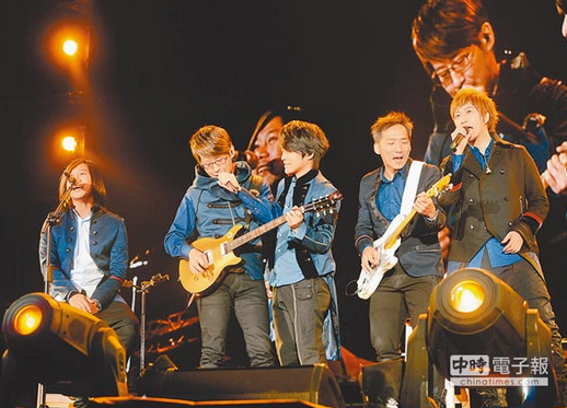五月天最近在闭关筹备新专辑和全新巡演。（资料照片）图片来源：台湾《中时电子报》