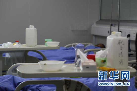 图为南区分院重症病房。新华网韩家慧 摄