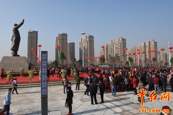 全国最高的一尊毛主席铜像揭幕仪式在山东后八村举行 - 冰融 - 冰融的博客 全国最高的一尊毛主席铜像揭幕仪式在山东后八村举行 - 冰融 - 冰融的博客