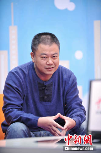 陈晓卿。中新网记者 李泊静 摄