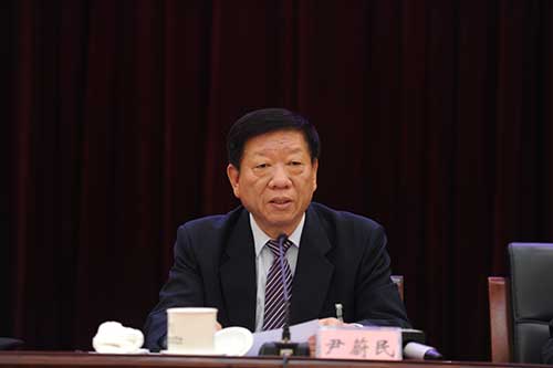 中组部副部长、人社部部长尹蔚民