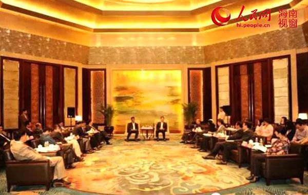 孙新阳会见出席海口医药产业发展论坛的嘉宾