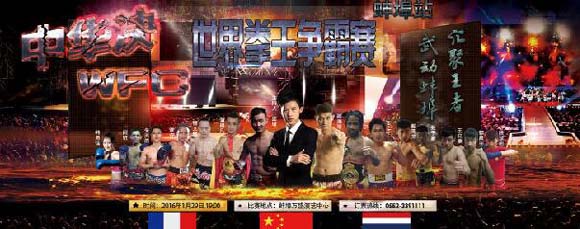 中华决WFC世界拳王争霸赛对阵表 王海军、卡