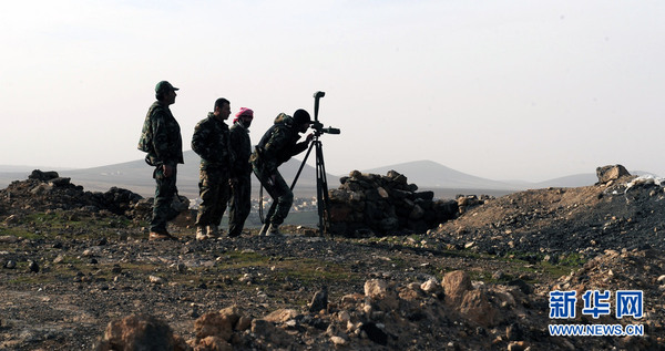 走近叙利亚德鲁兹民兵武装(高清独家组图)|武装