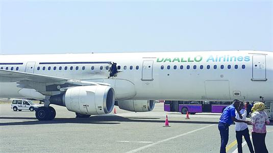 据媒体报道,索马里航空部门表示,这架达洛航空公司的航班当天计划从