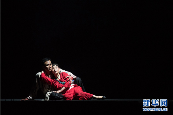 3月3日晚，中国著名剧作家曹禺的经典名作《原野》在新加坡滨海艺术中心上演。（图片来源：新加坡滨海艺术中心）