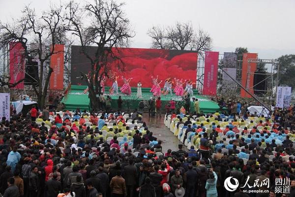 2016四川花卉（果类）生态旅游节在四川长宁县拉开帷幕。（图片由长宁县委宣传部提供）
