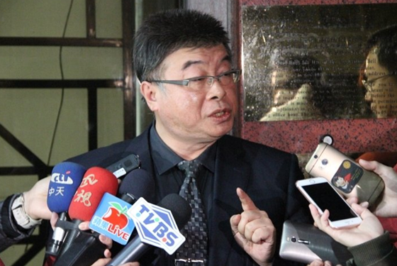 前国民党“立委”邱毅 图片来源：台湾《联合报》