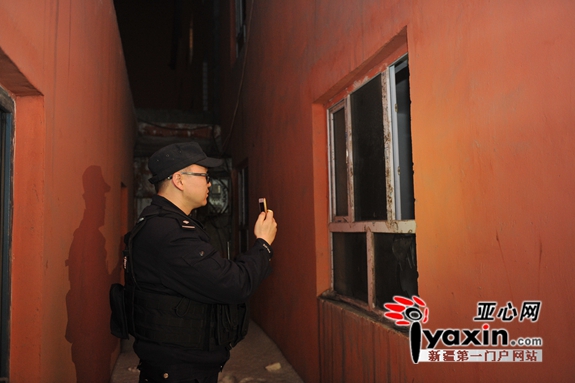 3月12日22时许，离家出走的孩子，躲藏的住宅楼。