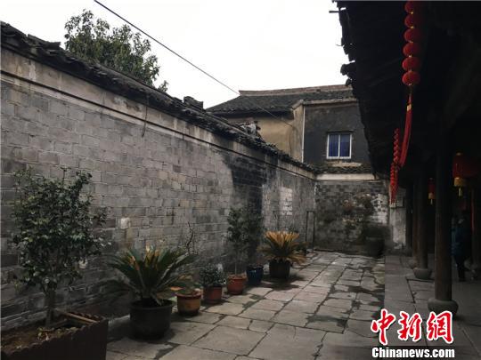 图为奉化市居敬村的居民庭院　李佳赟　摄
