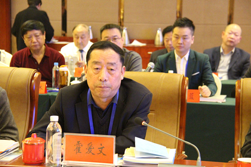 湖北晋商会秘书长霍爱文 武侯峰摄