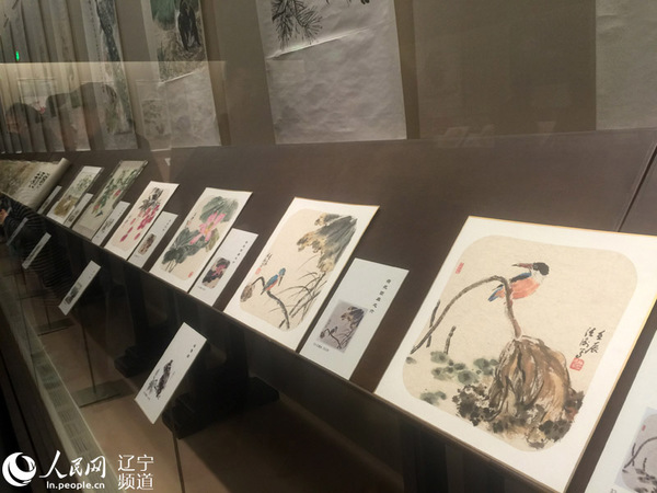 杨德衡画作  边晗 摄
