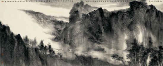三千世界,一切有情:读李晓松的山水画境