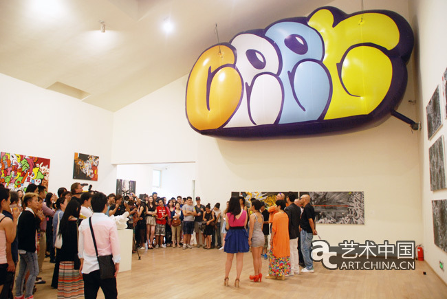 国际涂鸦艺术家齐聚北京宋庄举办展览